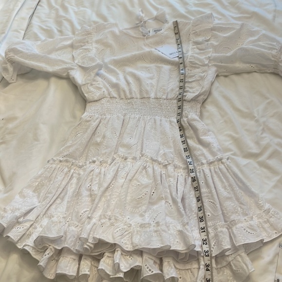 NWT Misa Los Angeles Doutzen dress in white - Picture 10 of 10